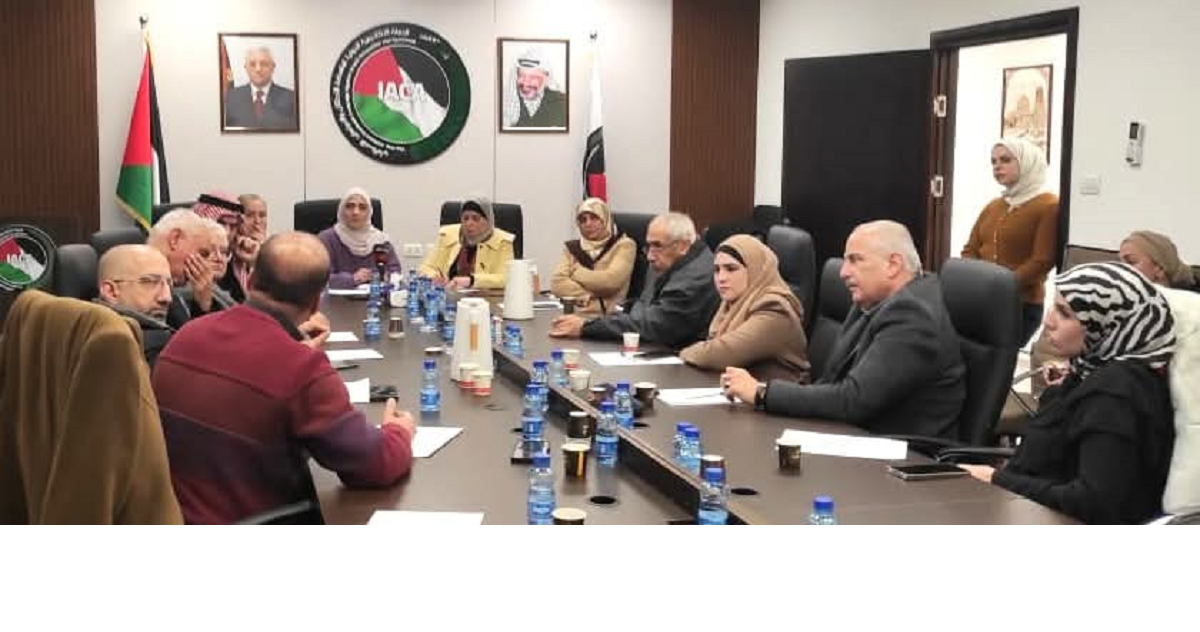 طاقم شؤون المرأة بعقد لقاءا حول دور الخركة النسوية في ظل الممارسات الاحتلالية